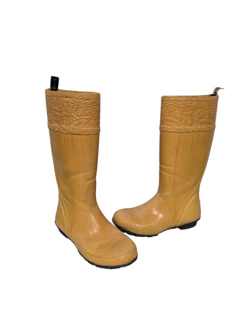 Vintage Bogs Tall Yellow Rain Boots